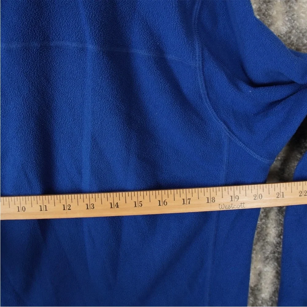 Patagonia Micro D Fleece 1/4 Zip Pullover Sweater Men Medium Blue Outdoor Hiking